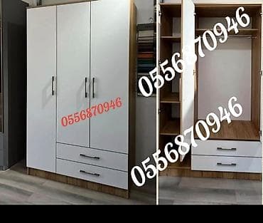 modern mebel: Yeni, Açılan, 3 qapılı Düz dolab, Qarderob, paltar dolabı, Rusiya — 1