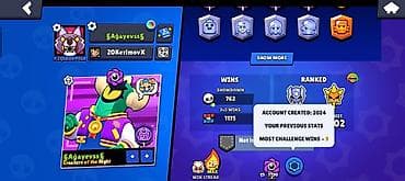 İncəsənət və kolleksiyalar: Brawl Stars hesabı – detallı oyun profili - Kupa: 18,812 (maksimum — 2