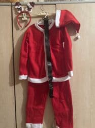 5 6yaş: Şaxta baba kostyumu, 5 - 6 yaş, Yeni — 1