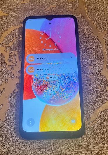 samsung a52 case: Samsung Galaxy A14, rəng - Qara, İki sim kartlı — 3