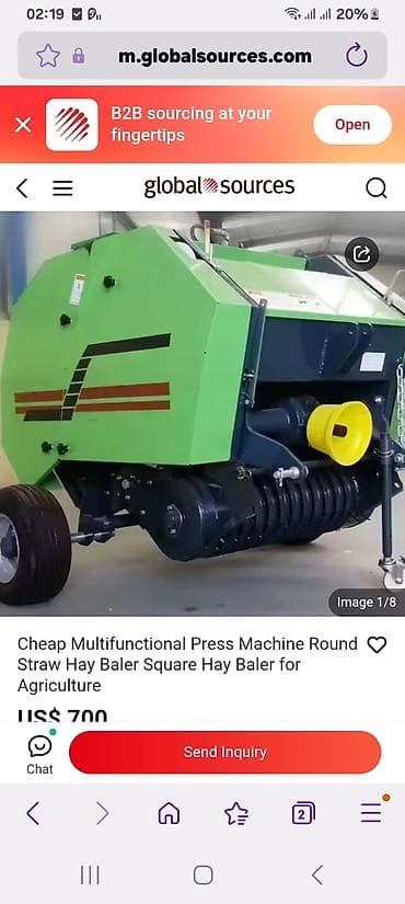 Silaj üçün ot bağlama və streçləmə kombinə qurğusu Məhsul təsviri: - — 6