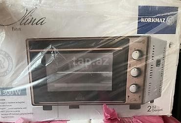 Korkmaz Lina elektrik sobası - Güc: 1300 W - Həcm: 30 litr -