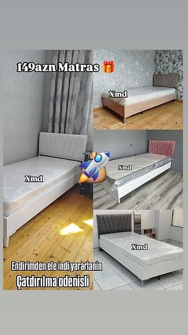 tek kravat ikinci əl: Yeni, Təknəfərlik çarpayı — 1