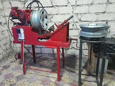 Disk düzəltmə (rim straightening) dəzgahı - Avtomobil disklərinin