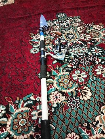 teleskopik: LE7000 model makara ilə təchiz edilmiş teleskopik balıqçılıq çubuğu — 1