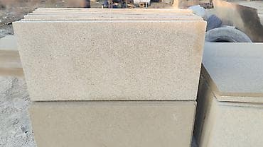 aqlay ustasi: Aqlay (daş plitə) __ yer ve fasat ucun - Material: təbii qumdaşı - — 4