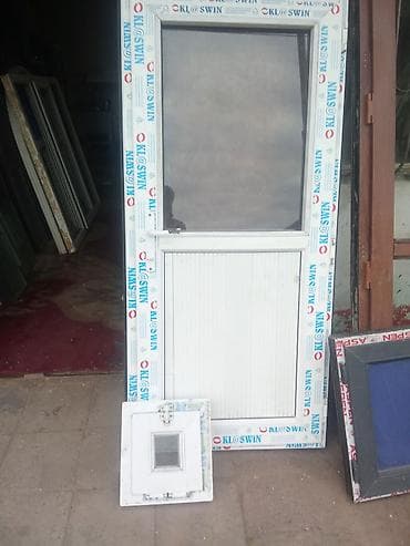 plastik pencere rengleri: İşlənmiş İkiqat şüşə paketi Plastik pəncərə, Еni: 120 sm, Uzunluğu: 140120160 sm — 6