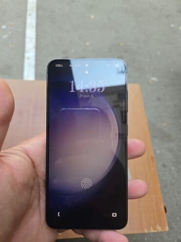 Samsung: Samsung Galaxy S23, 128 GB, rəng - Qara, Sensor, Barmaq izi, Simsiz şarj