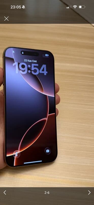 ayfon 13 pro maxs: IPhone 16 Pro Max, 256 GB, Desert Titanium, Face ID — 1