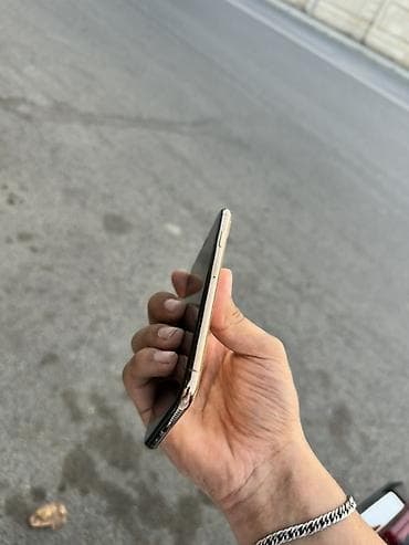 iphone apple 6s: IPhone Xs Max, 256 GB, Qızılı, Zəmanət, Simsiz şarj, Face ID — 6
