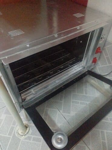 beko qaz sobalari: Духовка Beko, Электрическая, цвет - Серебристый, Отдельностоящая, Б/у — 2