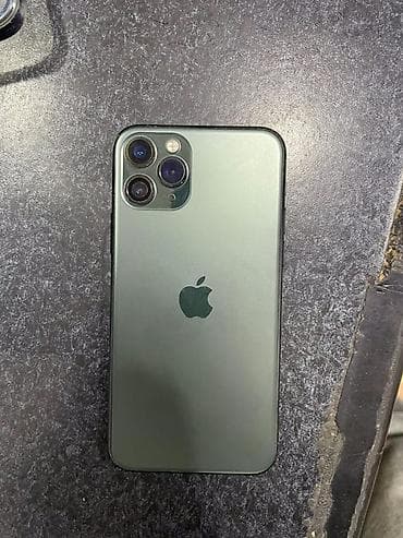 irshad telecom iphone 11 pro: IPhone 11 Pro, 128 GB, Matte Midnight Green, Face ID — 2