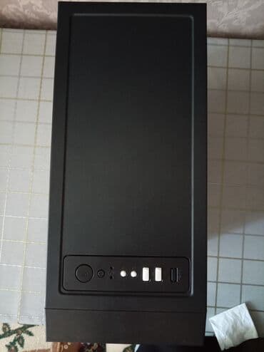 kompüter alisi: Kompüter korpusu + işləməyən qida bloku-MIDI Tower tipli qara rəngdə — 5