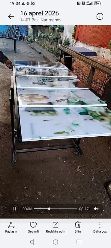 rəflər: Acilan masa 400 manat kim istese elaqe saxlasın Təsvir: - — 2