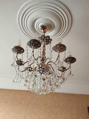 Çılçıraq, 8 lampa, Metal — 1