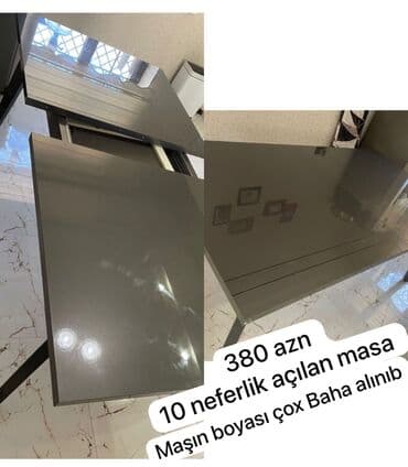 yazı masa: İşlənmiş, Açılan — 1