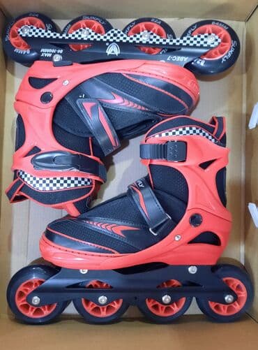 uşaqlar üçün tekerli krosovkalar: Roliklər, kaykaylar 🛼 🔹️ölçüsü 35-38📏 🔹️abec-7🎗 🔹️max 84-100mm — 1