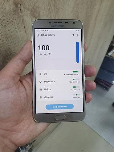 data modem sim card: Samsung Galaxy J4 2018, 32 GB, rəng - Qızılı, İki sim kartlı — 4