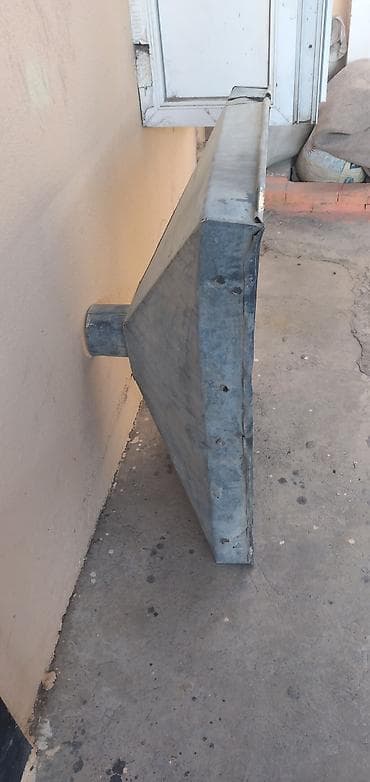 ət maşın: Sinkafon/ştutserli metal hava-udma/küknar (tozsoran) qapağı – kvadrat — 1