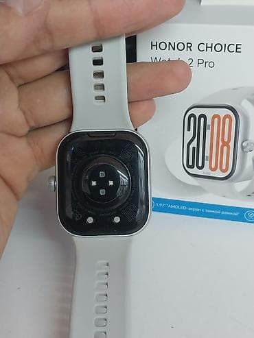 honor smart: Honor Choice Watch 2 Pro ağıllı saat - 1.97" AMOLED ekran, incə — 4