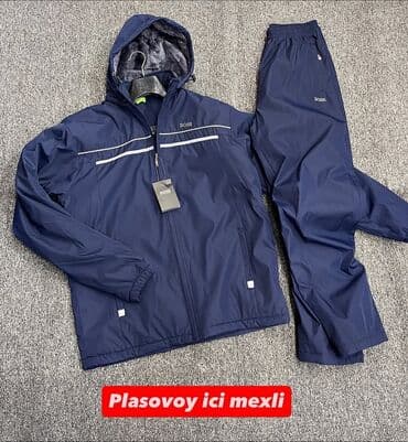 idman kişi şortları: İdman dəsti, Boss, 5XL, rəng - Göy — 1