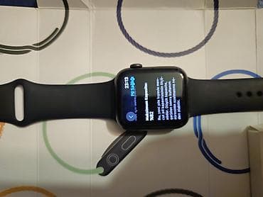 android tv box ucuz: Apple Watch Se 82% pil ideal veziyyetdedir ustunde 4 orginal kemer — 1
