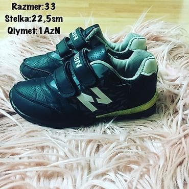 Razmer:33 Stelka:22,5sm
Qiymet:1AzN