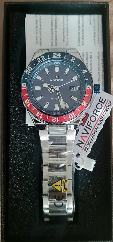 cartier saat: Yeni, Qol saatı, NaviForce, rəng - Gümüşü — 1