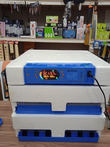 İnkubatorlar: Fabrik istehsalı, Tam avtomat, Bütün növ quşlaq üçün — 1