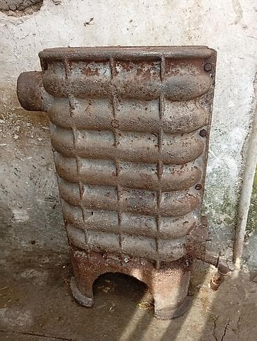 Dəmir Peçi, İşlənmiş, yanacaq - Qaz, Ünvandan götürmə