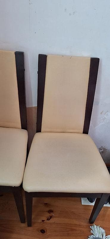 Mətbəx üçün, Qatlanmayan, rəng - Bej Stul — 2