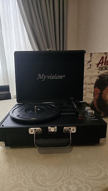 mp3 диск: Myvision portativ vinil pleyer - Çamadan tipli dizayn: qapaqlı — 3