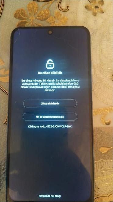 android box tv: Redmi 10, 64 GB, rəng - Ağ, Qırıq — 2