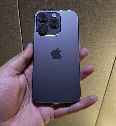 IPhone 14 Pro, 256 GB, Deep Purple, Zəmanət, Simsiz şarj, Face ID