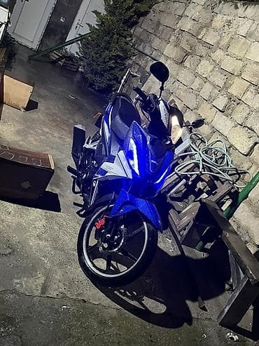 motosiklet angel: Moto tep tezedir 3000 km sürülüb alan senedleri var nömresi yoxdur — 2