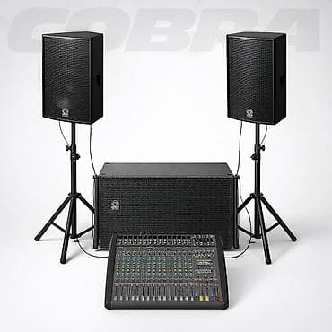 Professional Səs Gücləndirmə Sistemi kirayəsi – tam dəst Dəst
