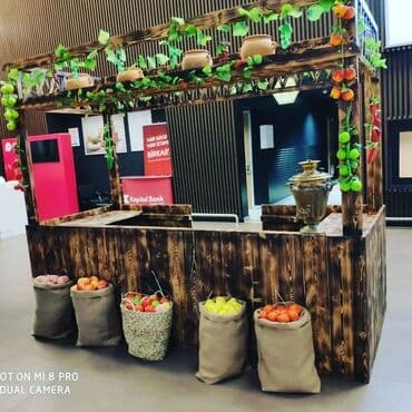 hazır evler konteyner: Taxtadan yığılma köşk. Satış. çayçı. meyvə-tərəvəz kioskları — 3