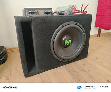 !ENDİRİM VAR! Basovka 1200 vaat 500 rms. Monoblok. 2 dene basovka qoş