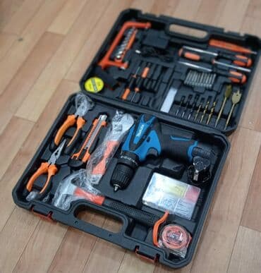 alət çantası: Drel makita drel dəsti makita 18v 🔹️makita 18v 🔹️drel perforator — 1