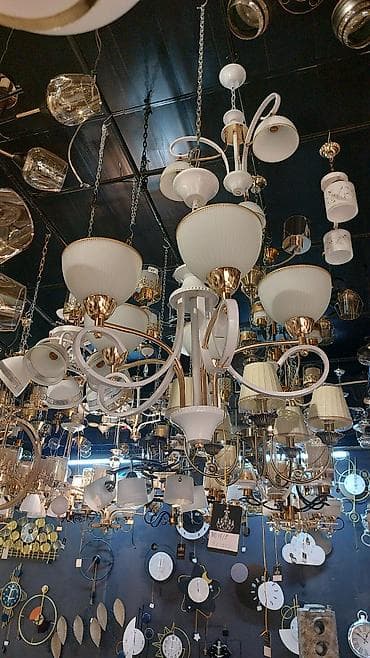 nerjavika cən: Çılçıraq, 8 lampa, Metal — 4