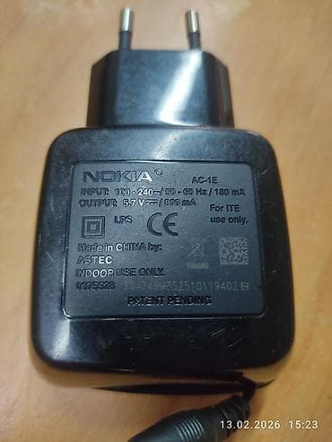 taipsi adapter: Adapter Nokia, 5 Vt, İşlənmiş — 8