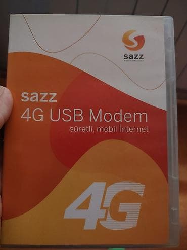 Sazz 4G USB Modem – sürətli, mobil internet Məhsul xüsusiyyətləri: - lalafo.az -da Sazz 4G USB Modem – sürətli, mobil internet Məhsul xüsusiyyətləri: -