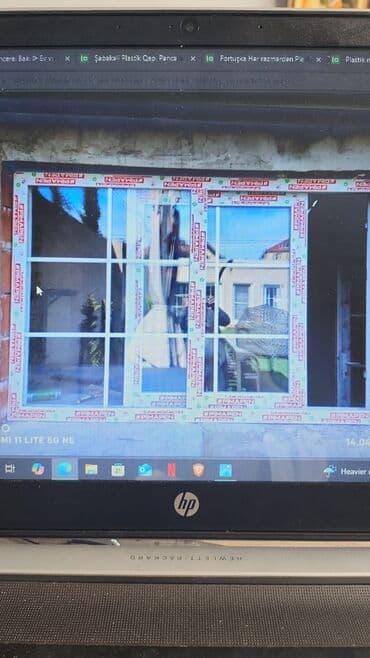 пластиковые окна токмок: Yeni İkiqat şüşə paketi Plastik pəncərə, Еni: 1 sm, Uzunluğu: 1 sm, Ödənişli quraşdırma — 15