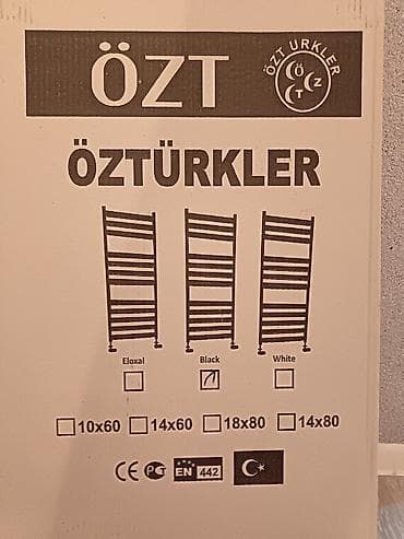 tarsofka boya: ÖZTÜRKLƏR hamam dəsmal radiatoru (Black) - Brend/model: ÖZT — 2