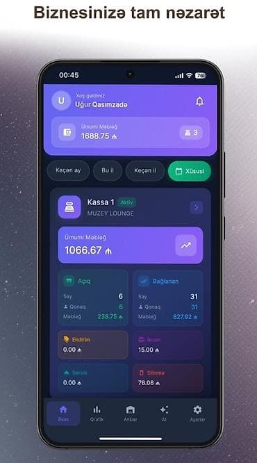 Kassa avadanlığı: AlfaSoft POS Kassa Proqramı Mağaza, market, restoran, kafe, aptek və — 8