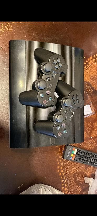 sert disk: Məhsul: Sony PlayStation 3 (Super Slim) oyun konsolu + 3 ədəd — 1