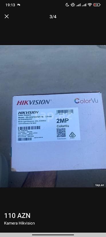 Hikvision təhlükəsizlik kameraları – ColorVu və Turbo HD seriyası — 3