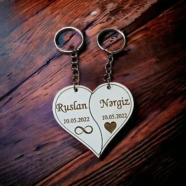 vito aksesuarlar: Avtomobil üçün asılqan,brelok.taxtadan istenilen dizaynda hazırlanır — 10