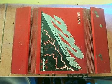 sony muzikalni centr: Sony Xplod XM-222 avtomobil gücləndiricisi - 2/1 kanal gücləndirici — 4