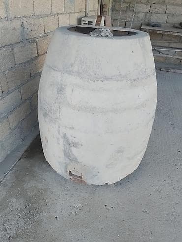 Moyka avadanlığı: Beton tandır sobası - Material: qalın divarlı istiliyədavamlı beton — 3